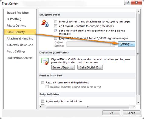 smart card outlook 2016|Secure messages by using a digital signature in Outlook.